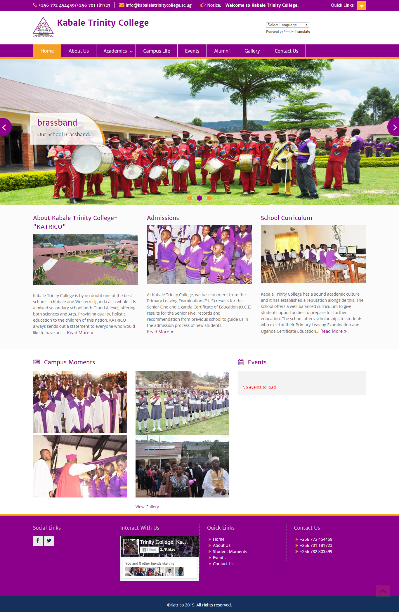 KABALE TRINITY COLLEGE